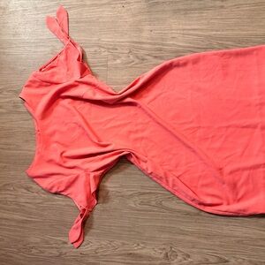 Banana Republic Coral-Pink Sleeveless Dress